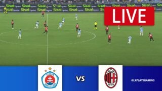 🔴[LIVE] Slovan Bratislava vs AC Milan | UEFA Champions League 24/25 | Match Live Today